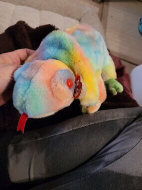 beanie buddies / baby's chameleon "rainbow"